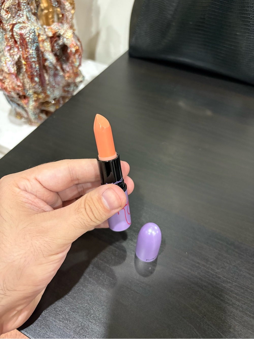 MAC x Kelly Osborne Riot House lipstick
